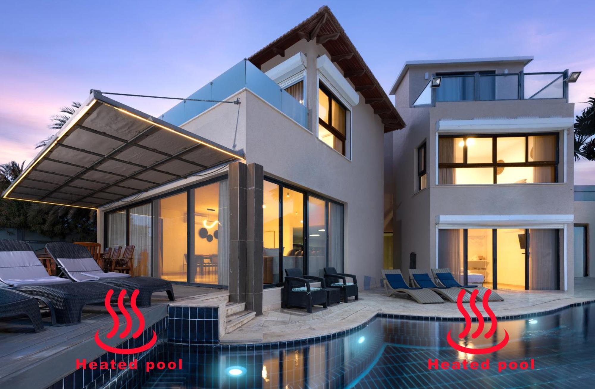Villa Daniela Heated Pool וילה דניאלה בריכה מחוממת Eilat Luaran gambar